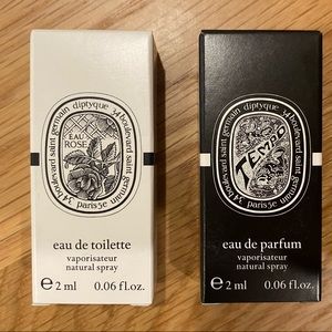 DIPTYQUE Fragrance Sample Eau Rose and Tempo